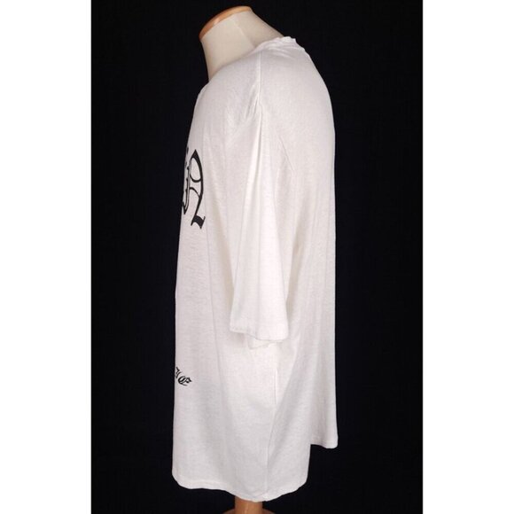 Stolen Girlfriends Club Eagle Strike T-Shirt XL Mens Vintage White Tee $110 - Picture 5 of 13